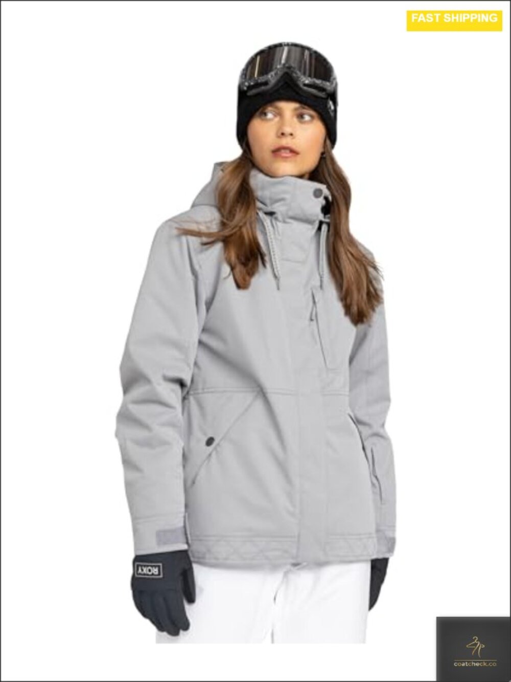 10k Waterproof Insulated Ski Snowboard Jacket Tailored Fit PFAS-free